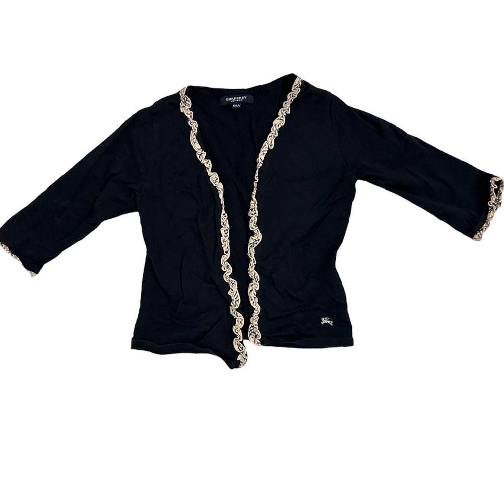 Authentic Burberry Nova Check Cardigan Girls Size 130A